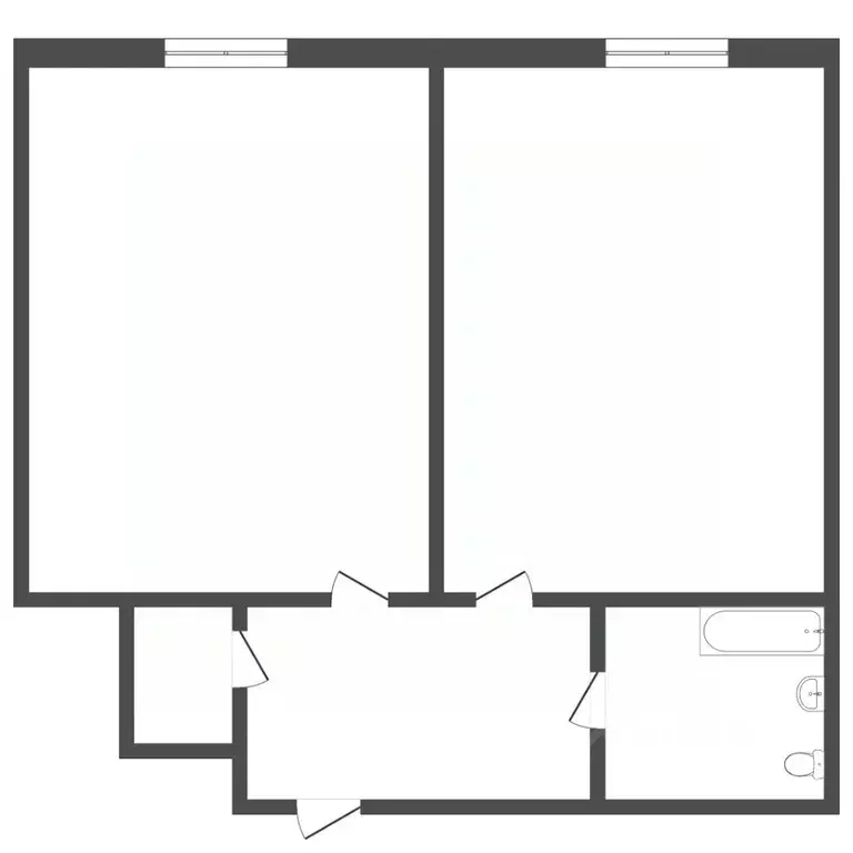 2-к кв. Костромская область, Кострома Самоковская ул., 4 (41.5 м) - Фото 1