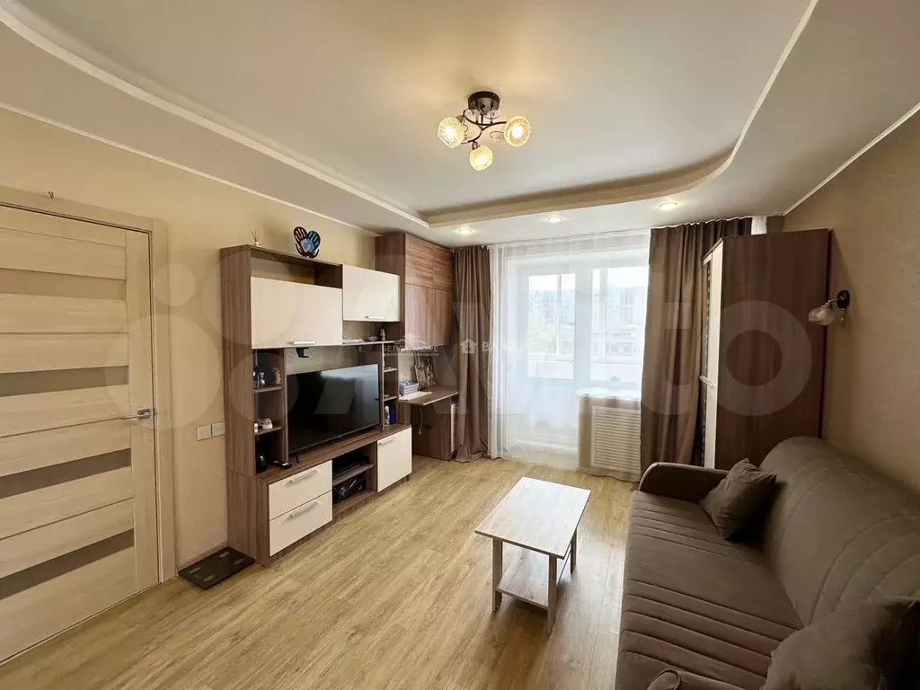 1-к. квартира, 33,4 м, 3/9 эт. - Фото 1