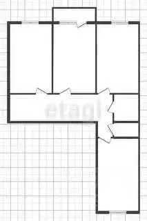 3-к кв. Липецкая область, Липецк ул. Лутова, 6 (80.0 м) - Фото 1