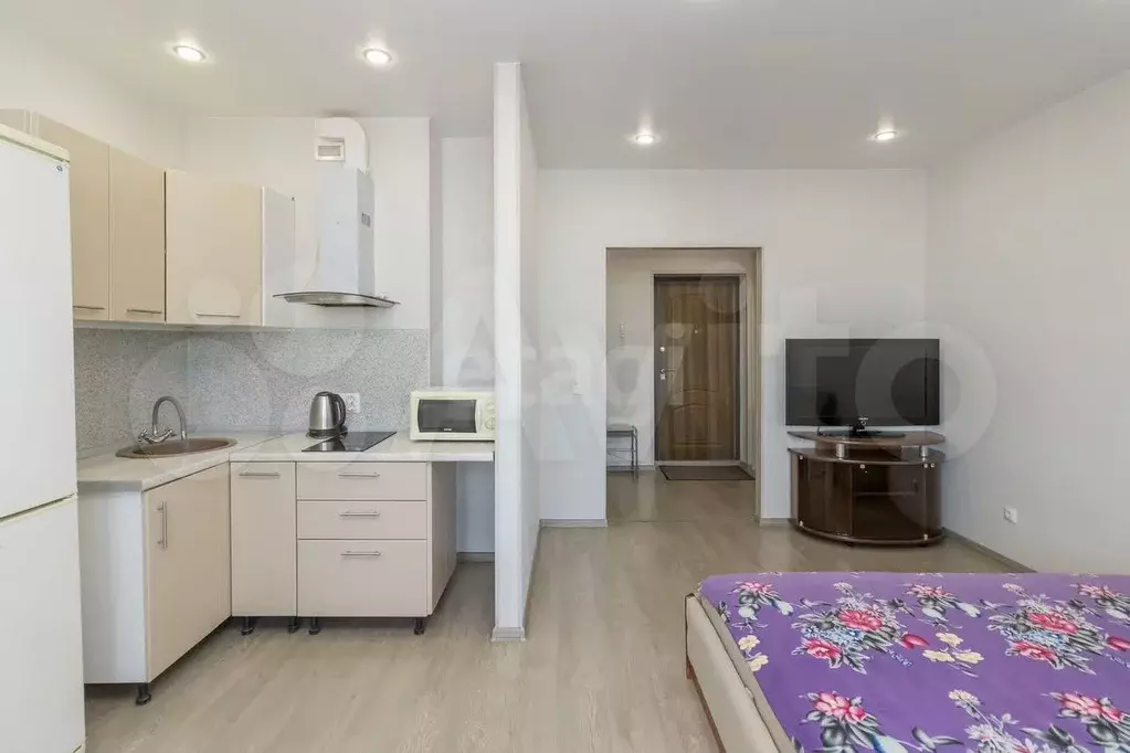 Квартира-студия, 28 м, 11/19 эт. - Фото 1