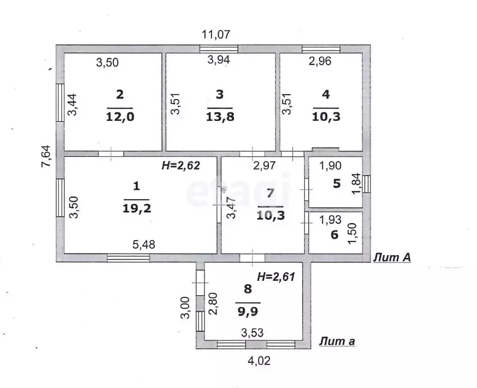 Дом в Белгород, микрорайон Репное, 2-й Воеводский переулок (81.9 м) - Фото 1