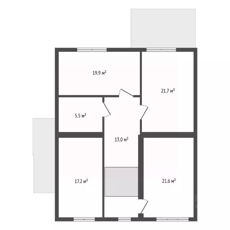 Дом в Воронежская область, Воронеж ул. Криворучко, 37 (290 м) - Фото 2