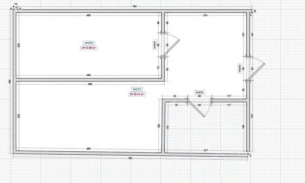 1-к кв. Ингушетия, Магас ул. Эльберта Нальгиева (46.0 м) - Фото 1