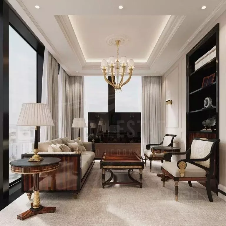 Свободной планировки кв. Москва 1-й Красногвардейский проезд, 22с1 ... - Фото 1