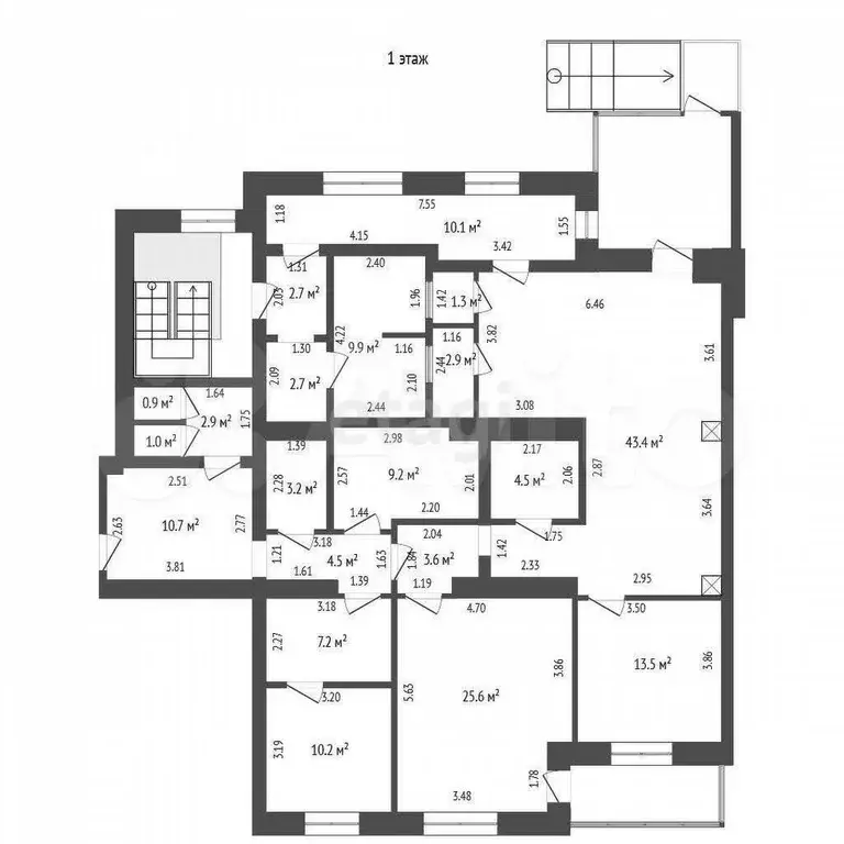 Продам офисное помещение, 278 м - Фото 1