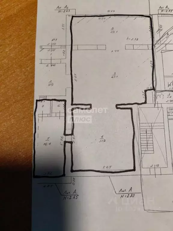 Помещение свободного назначения в Липецкая область, Липецк ул. Зегеля, ... - Фото 2