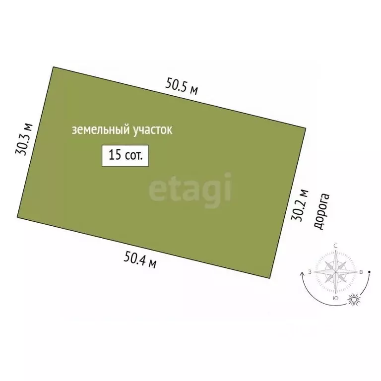 Участок в Тюменская область, Нижнетавдинский муниципальный округ, с. ... - Фото 1