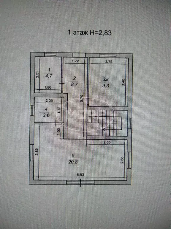 Дом 110 м на участке 6 сот. - Фото 0