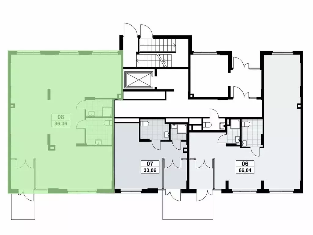 Помещение свободного назначения (93.53 м) - Фото 2