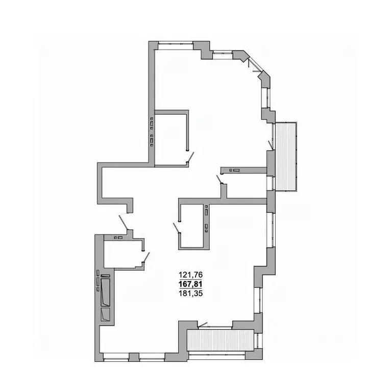 5-к кв. Новосибирская область, Новосибирск ул. Сеченова, 13 (181.35 м) - Фото 0