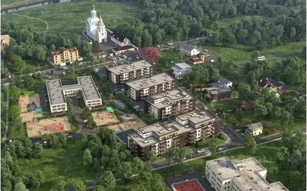 1-к кв. Московская область, Одинцовский городской округ, с. Успенское ... - Фото 0