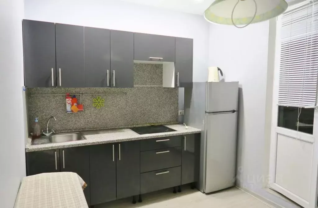 1-к кв. Московская область, Домодедово Южный мкр, ул. Курыжова, 17к1 ... - Фото 2