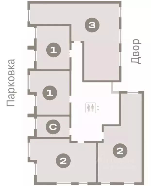 1-к кв. Свердловская область, Екатеринбург Академический мкр, 19-й ... - Фото 2