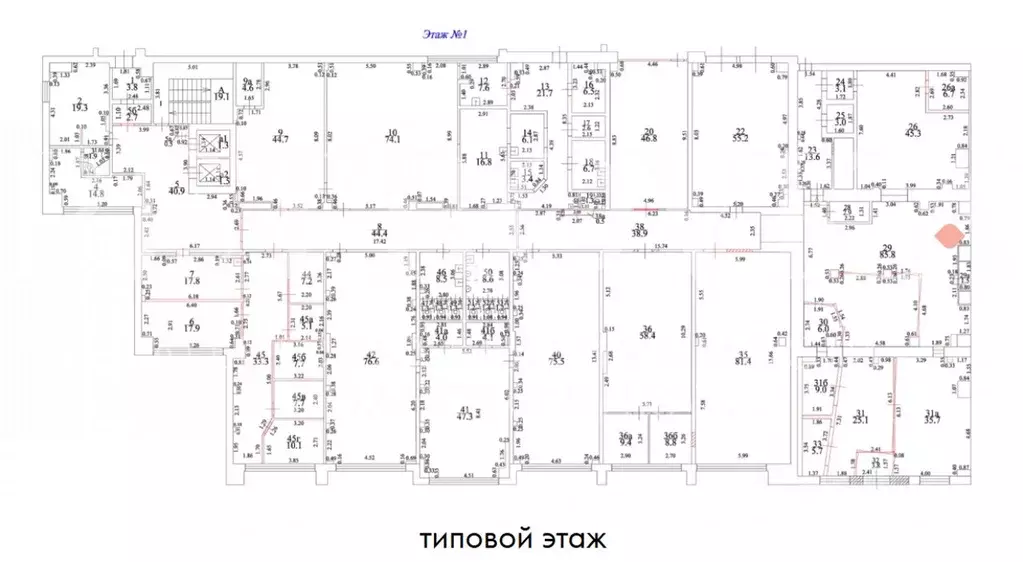 Офис в Москва ул. Кржижановского, 29к1 (1000 м) - Фото 2