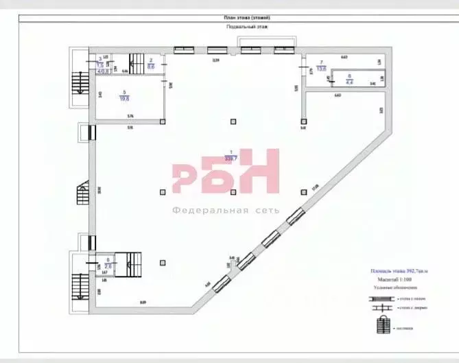 Помещение свободного назначения в Ульяновская область, Ульяновск ул. ... - Фото 1