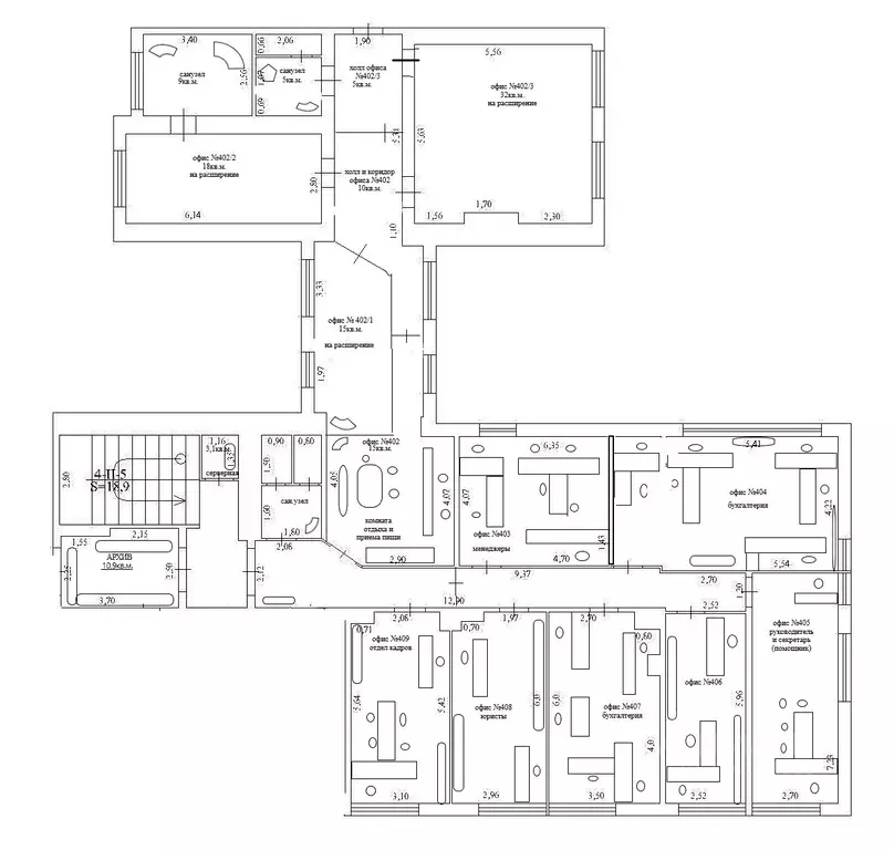 Помещение свободного назначения в Тверская область, Тверь просп. ... - Фото 1