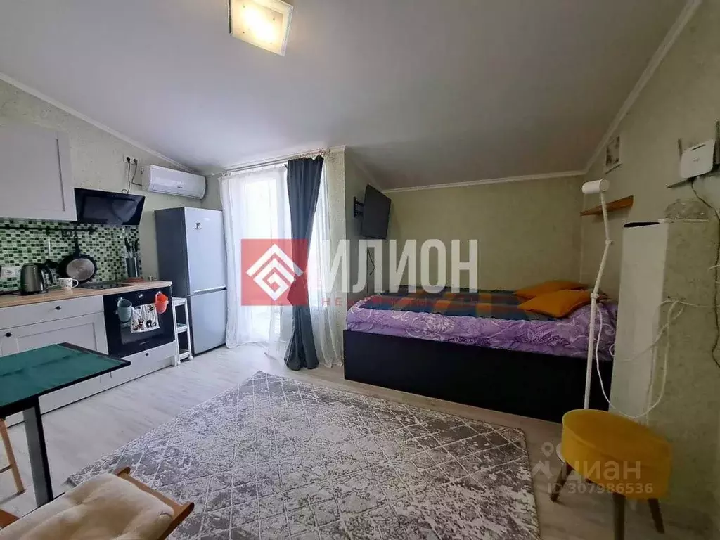 Студия Севастополь ш. Фиолентовское, 134к2 (25.5 м) - Фото 1