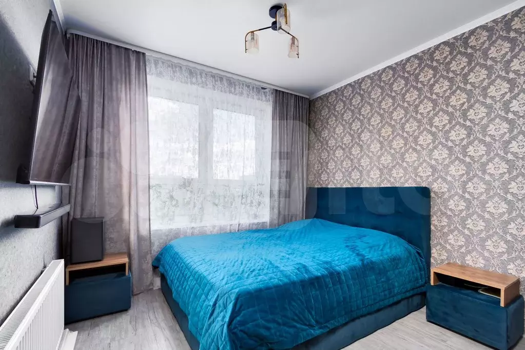 1-к. квартира, 37,2 м, 9/9 эт. - Фото 1