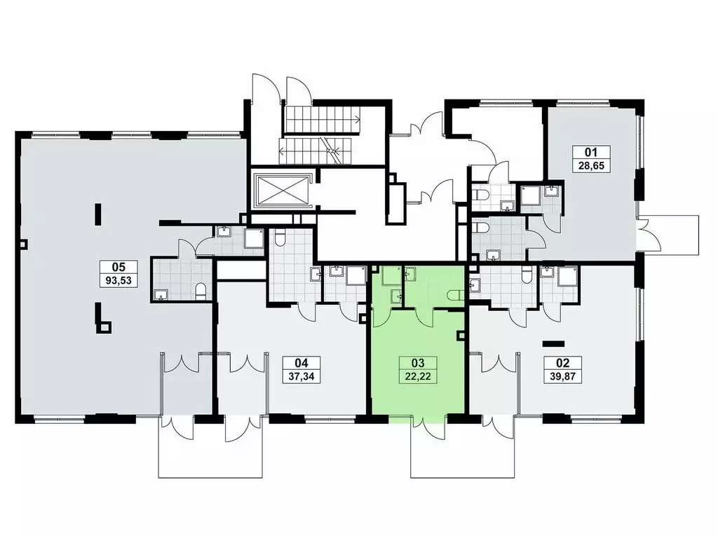 Помещение свободного назначения (22.22 м) - Фото 2