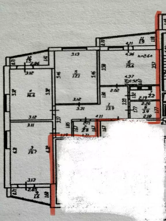 3-к кв. Чувашия, Чебоксары Ярмарочная ул., 19к4 (91.1 м) - Фото 1