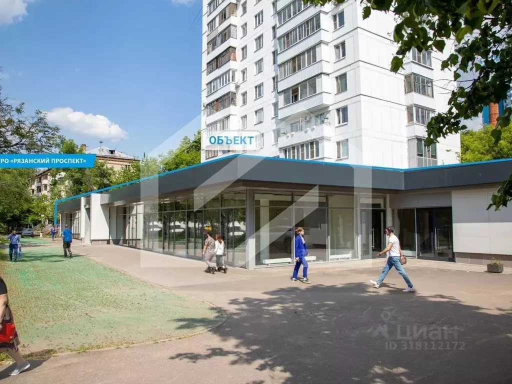 Торговая площадь в Москва 1-я Новокузьминская ул., 21К2 (24 м) - Фото 1