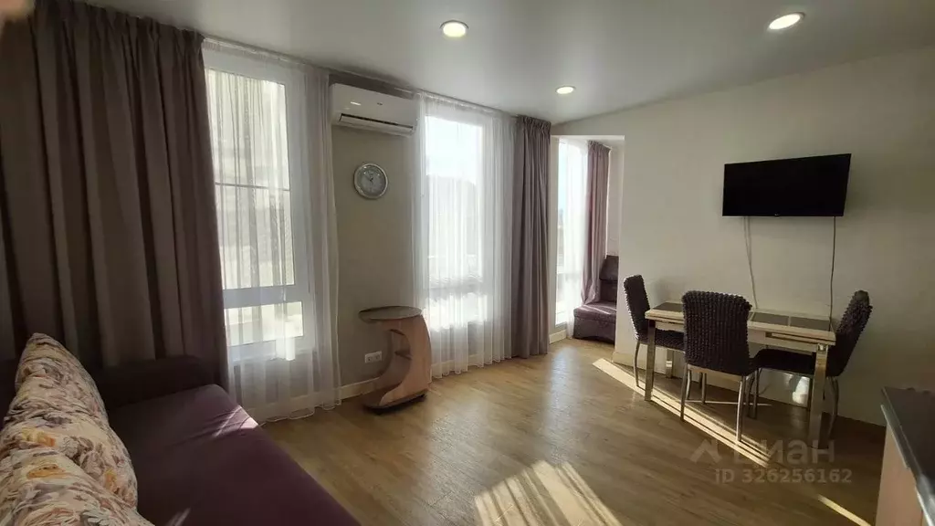 Студия Краснодарский край, Сочи Мамайка мкр, ул. Волжская, 16 (25.2 м) - Фото 1