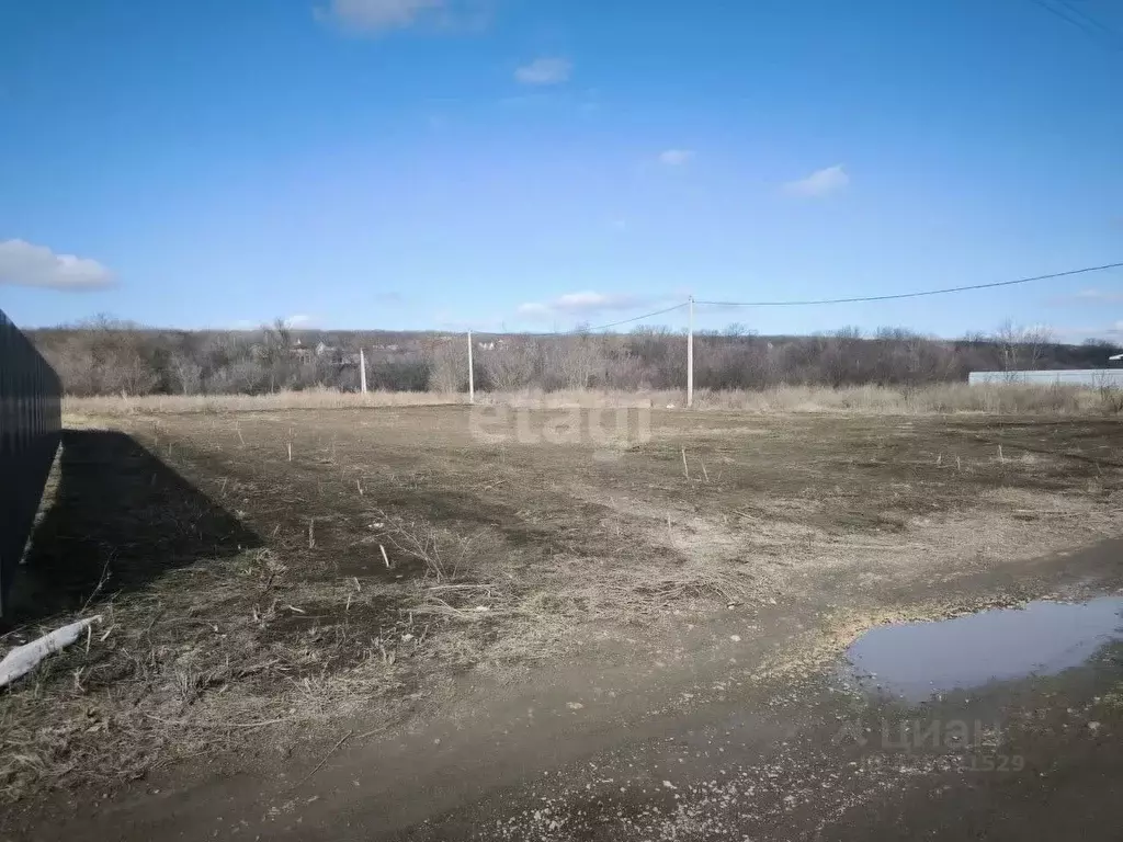 Участок в Воронежская область, с. Семилуки ул. П. Каховского (9.6 ... - Фото 1