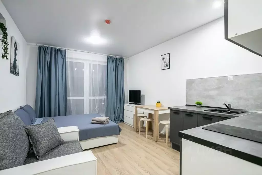 Студия Москва ул. Добролюбова, 8к1 (25.0 м) - Фото 2