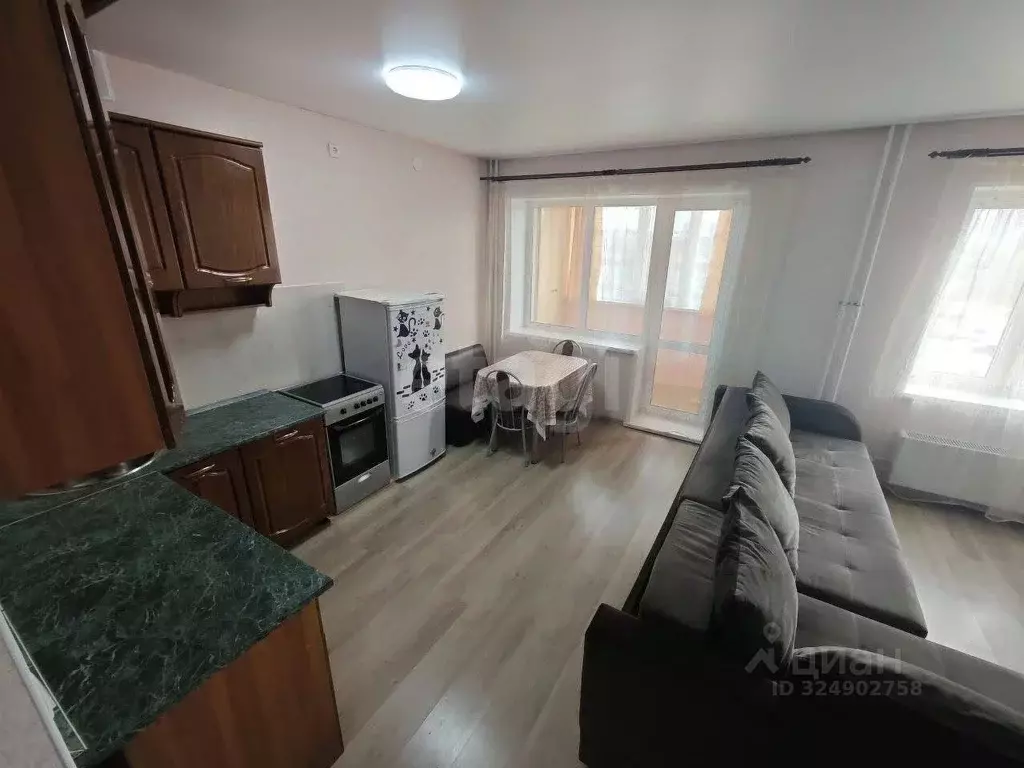 Студия Курганская область, Курган Заозерный жилрайон, 16-й мкр, 12 ... - Фото 1