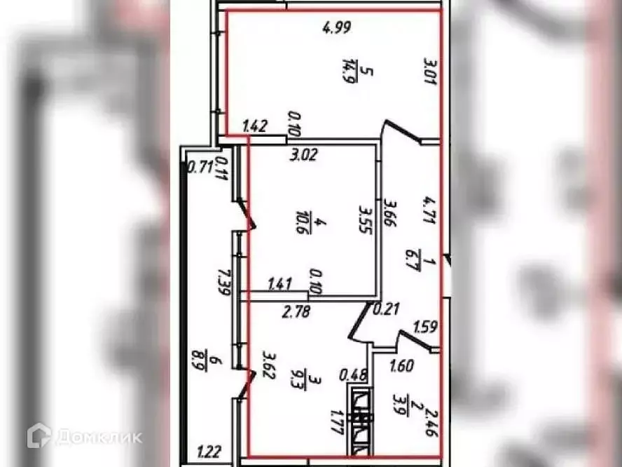 Продаётся 2-к квартира, 45.4 м - Фото 0