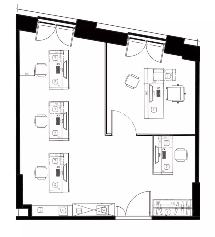 Офис в Москва ул. Заречная, вл6/1 (39 м) - Фото 2