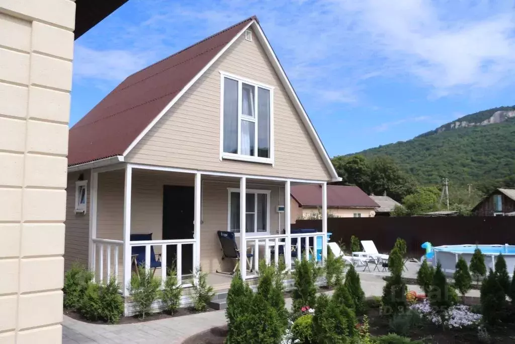 Дом в Адыгея, Майкопский район, Даховская ст-ца ул. Гагарина (50 м) - Фото 2