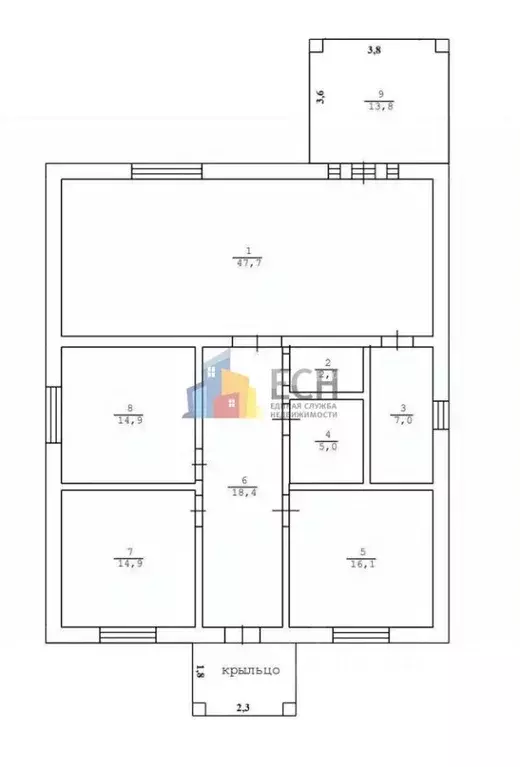Дом в Тульская область, Тула городской округ, д. Ямны  (150 м) - Фото 2