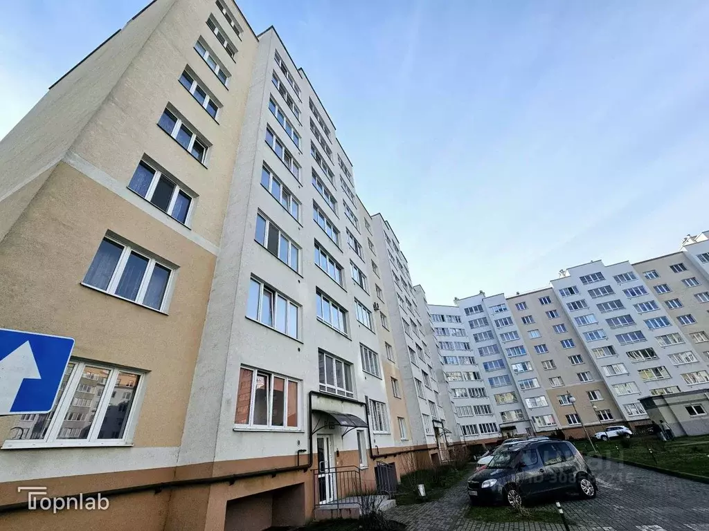 2-к кв. Калининградская область, Калининград ул. Виктора Денисова ... - Фото 0