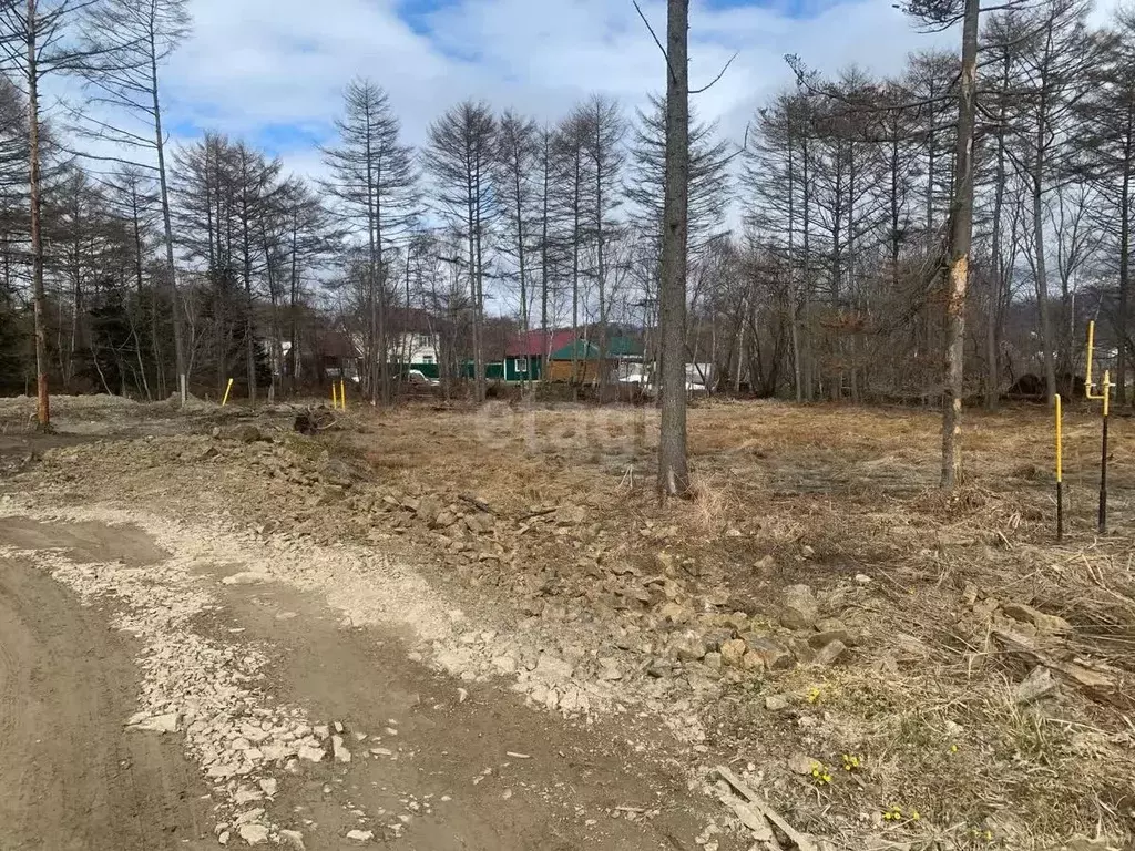 Участок в Сахалинская область, Южно-Сахалинск Саянская ул. (11.0 сот.) - Фото 0