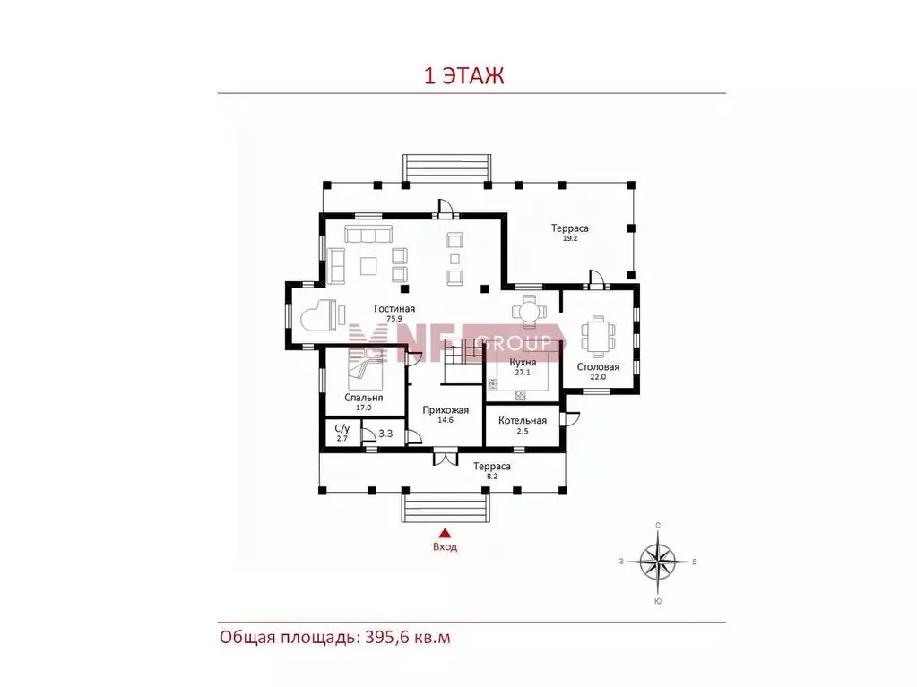 Коттедж в Московская область, Одинцовский городской округ, д. Лапино, ... - Фото 2