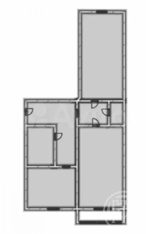 2-к. квартира, 45 м, 3/5 эт. - Фото 0