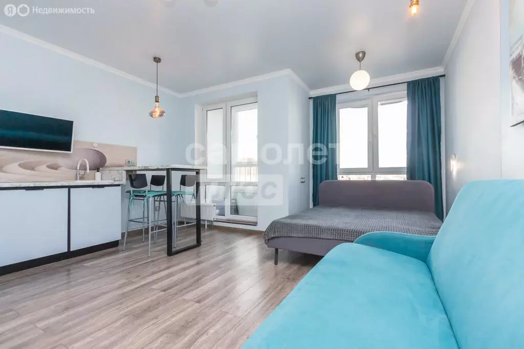 Квартира-студия: Уфа, Коммунистическая улица, 98/1 (28.5 м) - Фото 2