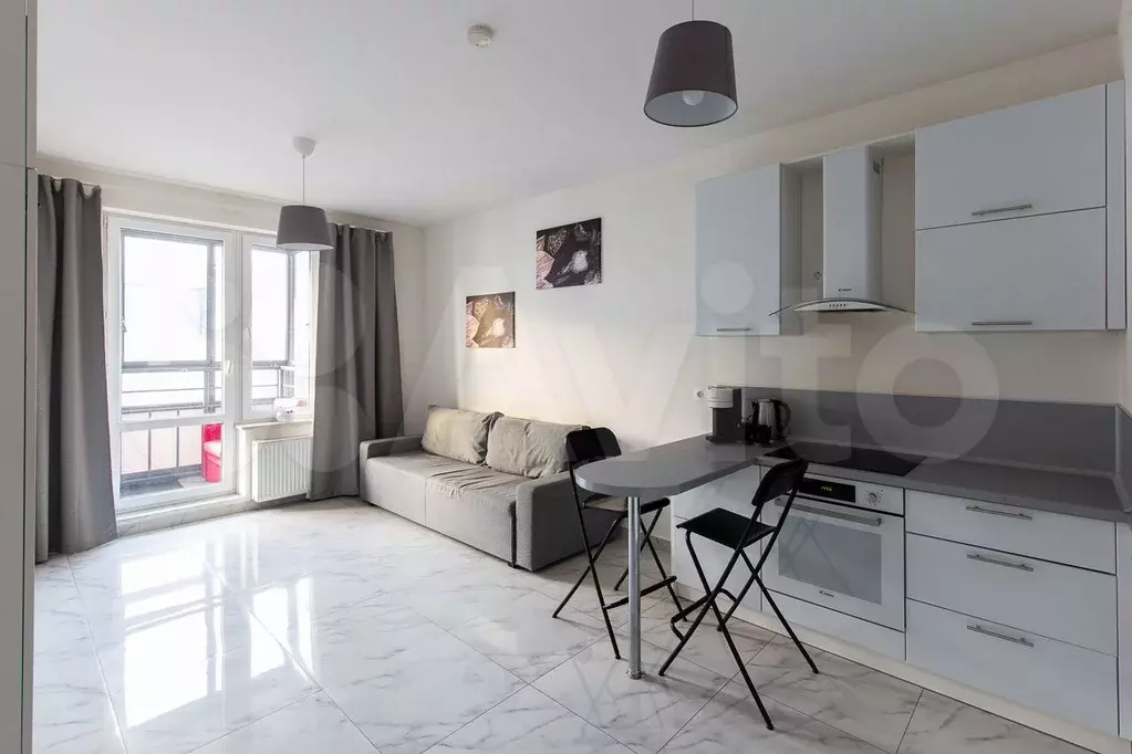 Квартира-студия, 32 м, 9/14 эт. - Фото 1