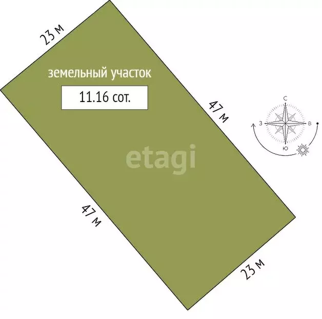 Участок в Белокуриха, Обская улица (11.16 м) - Фото 2