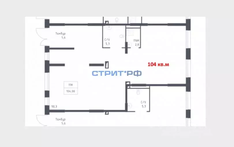Торговая площадь в Москва Ленинградское ш., 229Вк1 (104 м) - Фото 2