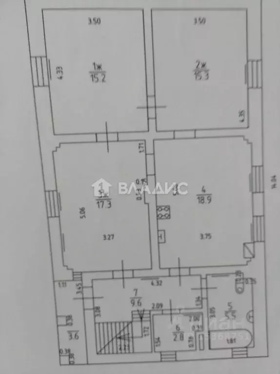 Дом в Калининградская область, Гвардейск Красноармейская ул., 53 (177 ... - Фото 1