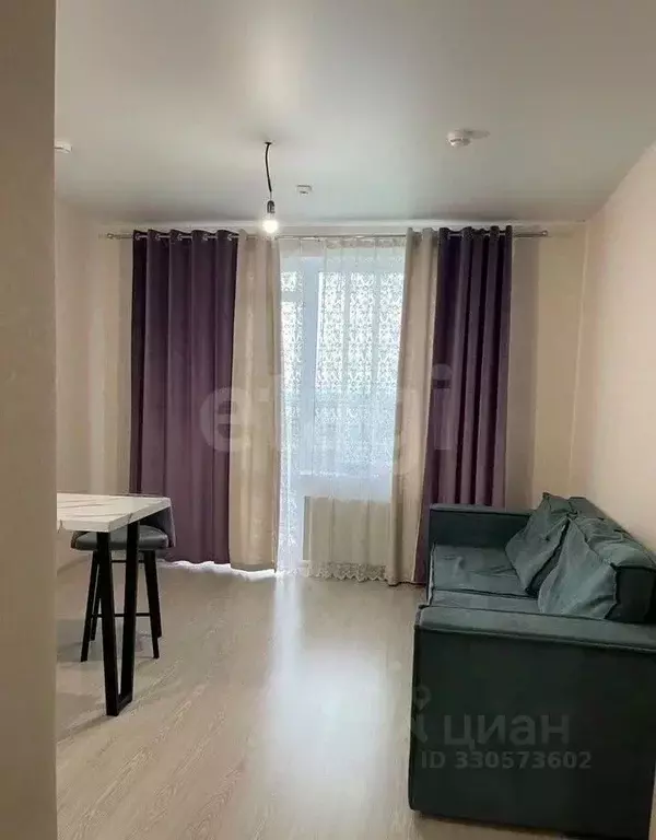 Студия Пермский край, Пермь Кустовая ул., 2А (28.2 м) - Фото 1