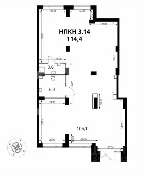 Торговая площадь в Московская область, Ленинский городской округ, д. ... - Фото 2