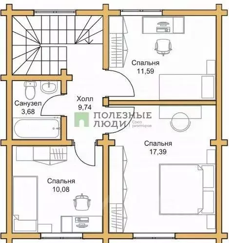 Дом в Томская область, Томский район, с. Корнилово  (72 м) - Фото 2
