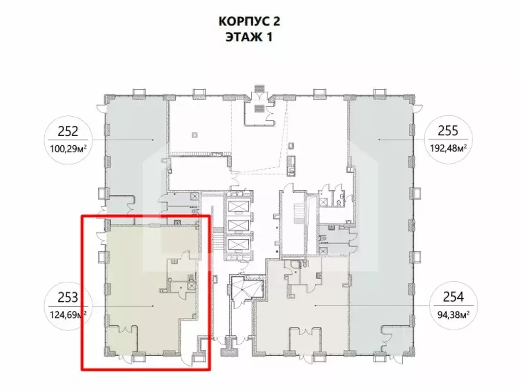 Помещение свободного назначения в Москва просп. Андропова, 9/1к2 (125 ... - Фото 2