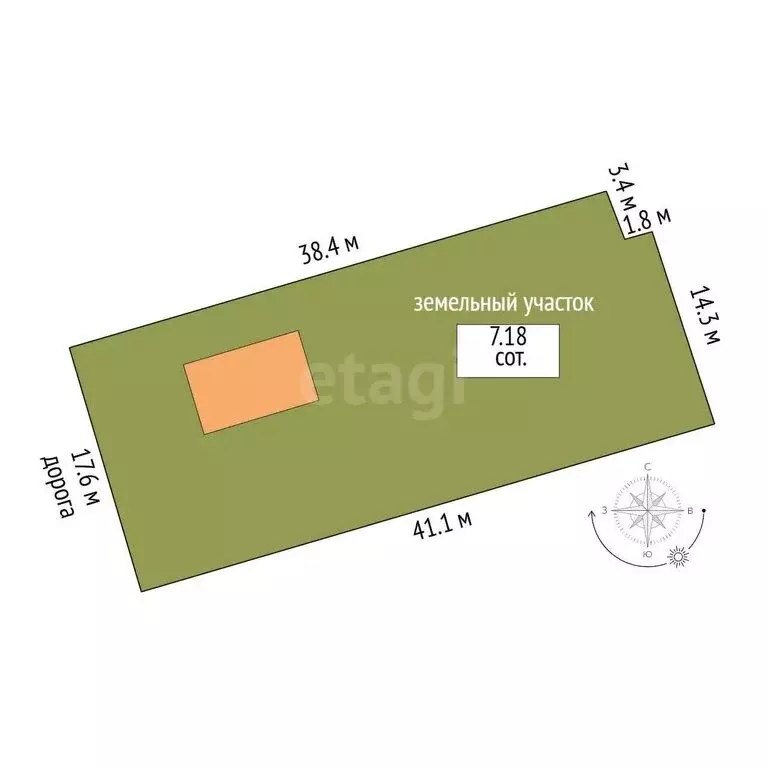 Дом в Зареченское сельское поселение, посёлок Новый, улица Ленина ... - Фото 2