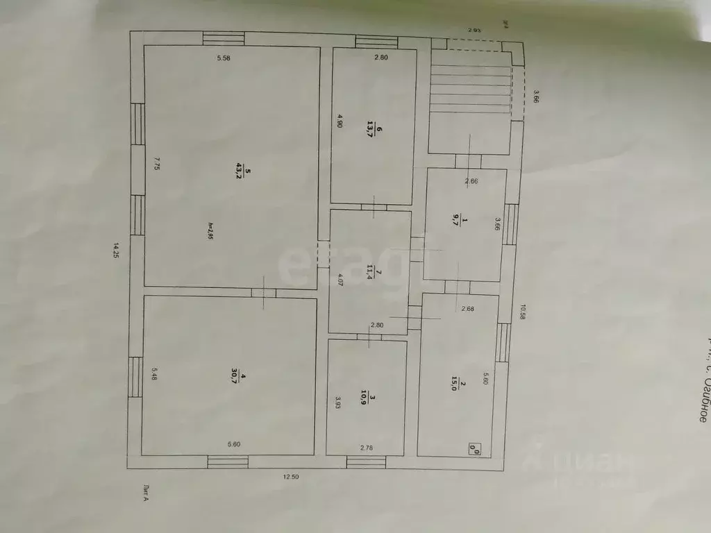Дом в Белгородская область, Чернянский район, Огибнянское с/пос, с. ... - Фото 2