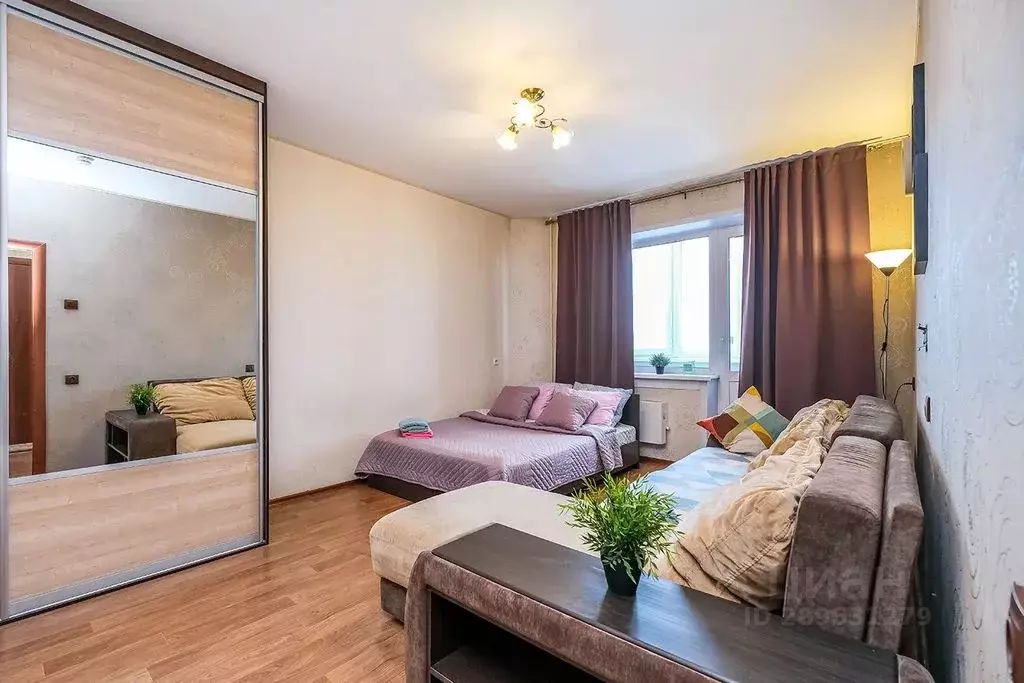 1-к кв. Новосибирская область, Новосибирск ул. Титова, 240/1 (37.0 м) - Фото 1