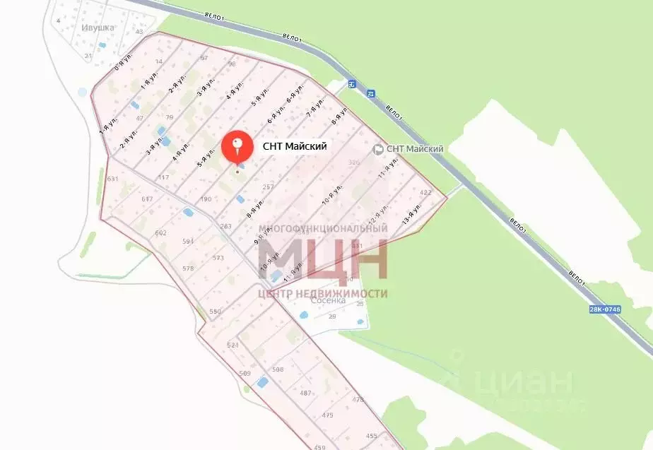 Участок в Тверская область, Конаковский муниципальный округ, Майский ... - Фото 1